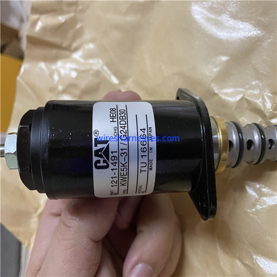 Hydraulisches KWE5K-31/G24DB30 Magnetventil für CAT Excavator 121-1491